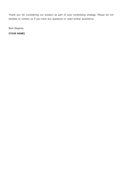 Free Church Fundraising Letter Template to Edit Online