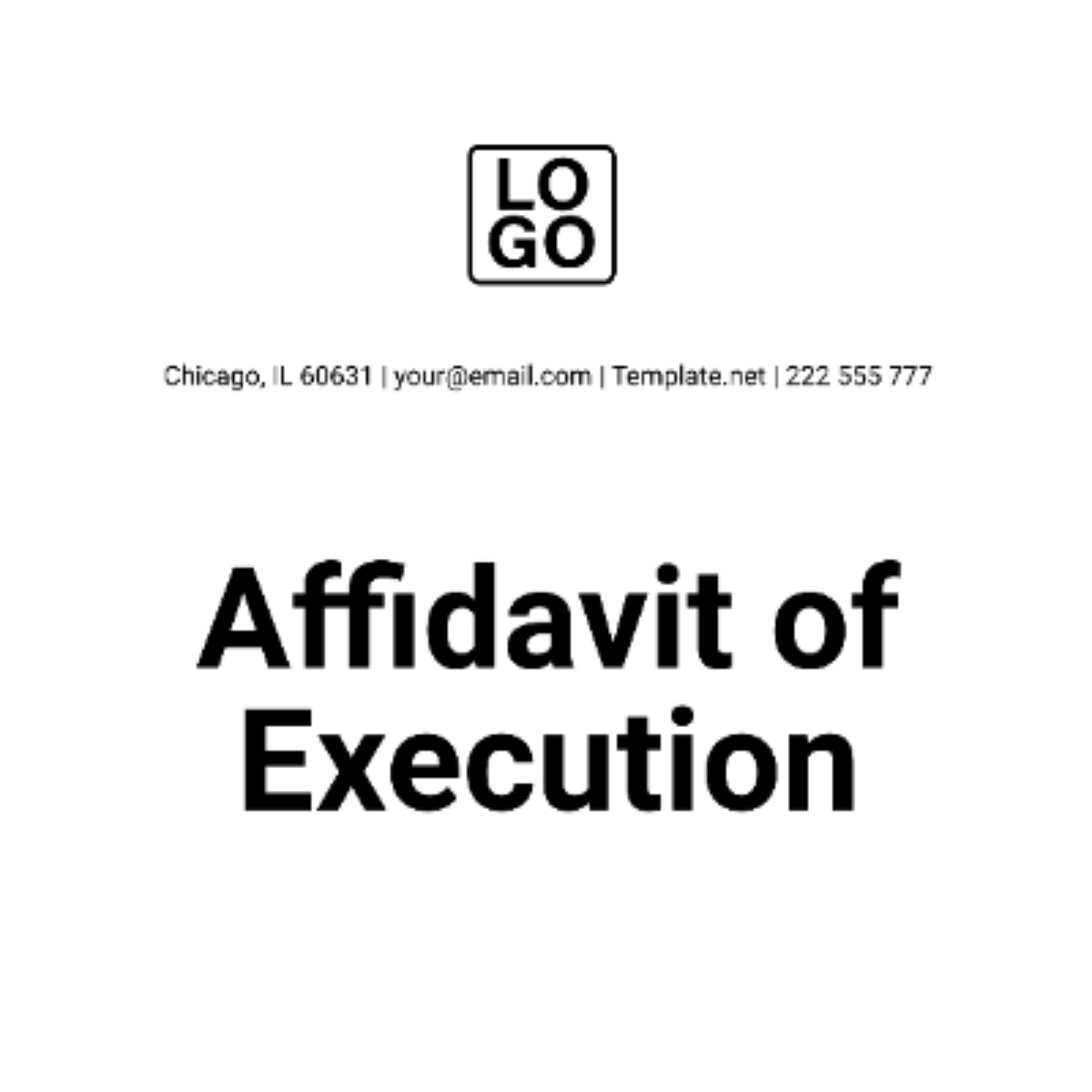 Sample Affidavit Template - Edit Online & Download