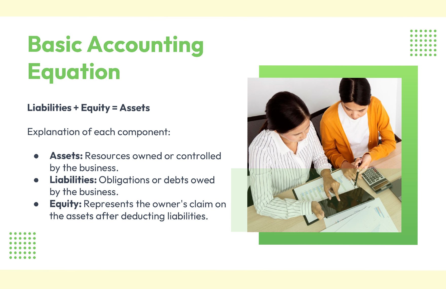 Fundamentals of Accounting PPT Template
