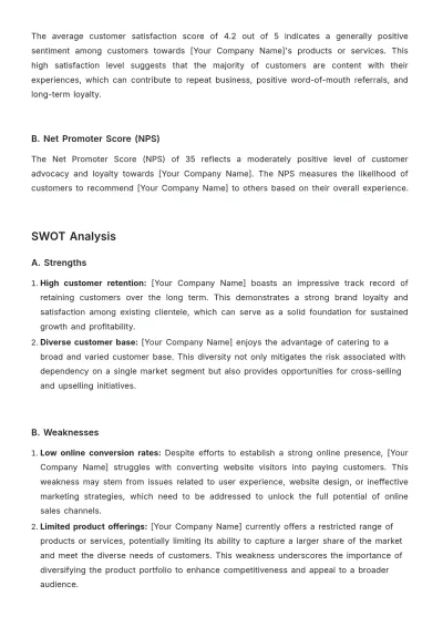 Free Sales Account Health Assessment Template to Edit Online