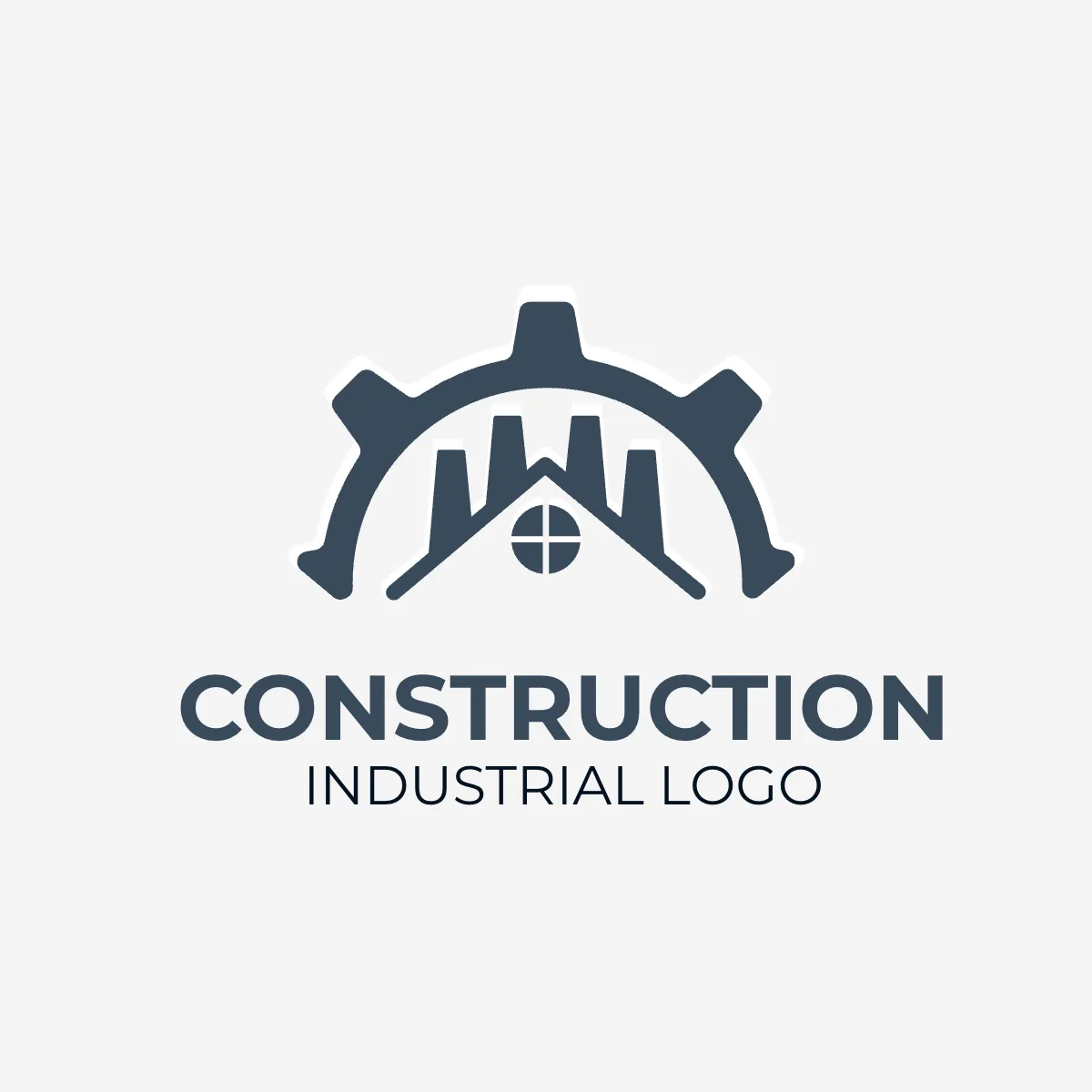 Free Construction Industrial Logo Template to Edit Online