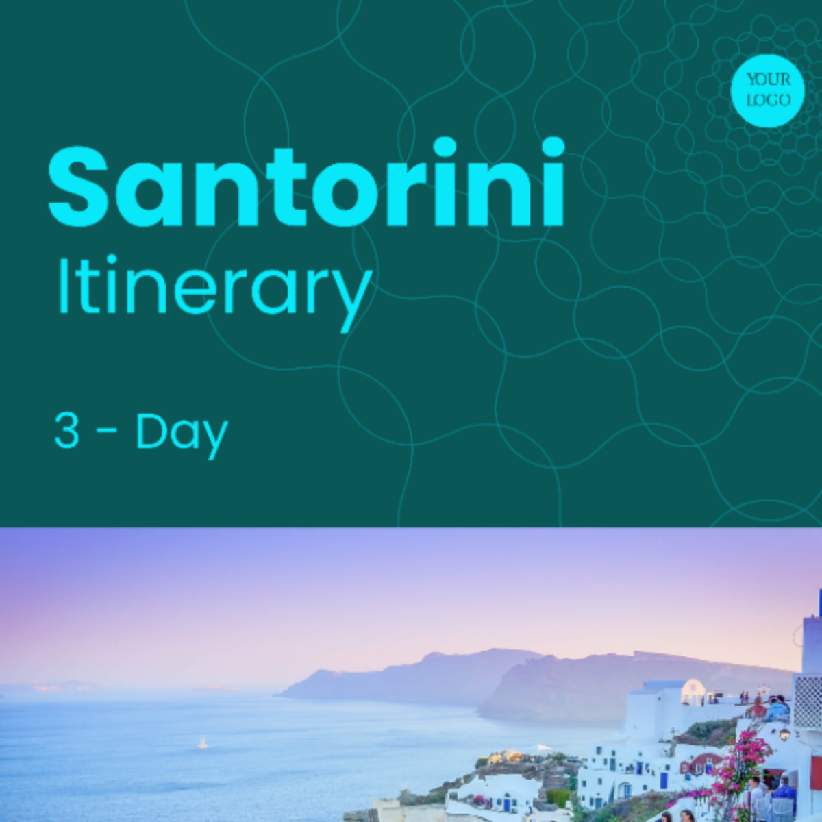 3 Day Santorini Itinerary Template - Edit Online & Download