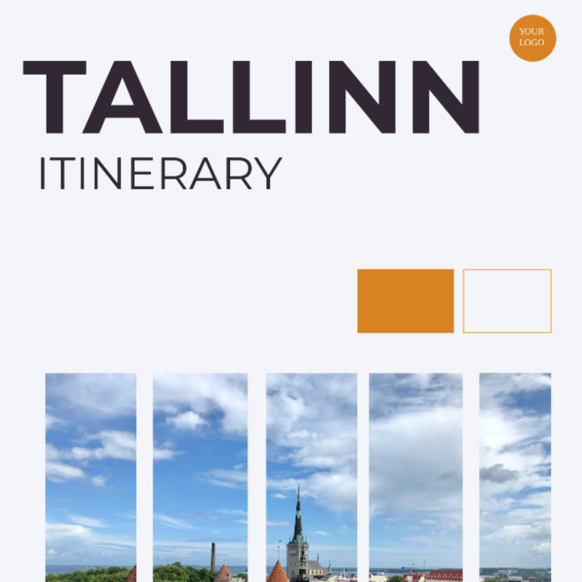 Tallinn Itinerary Template - Edit Online & Download