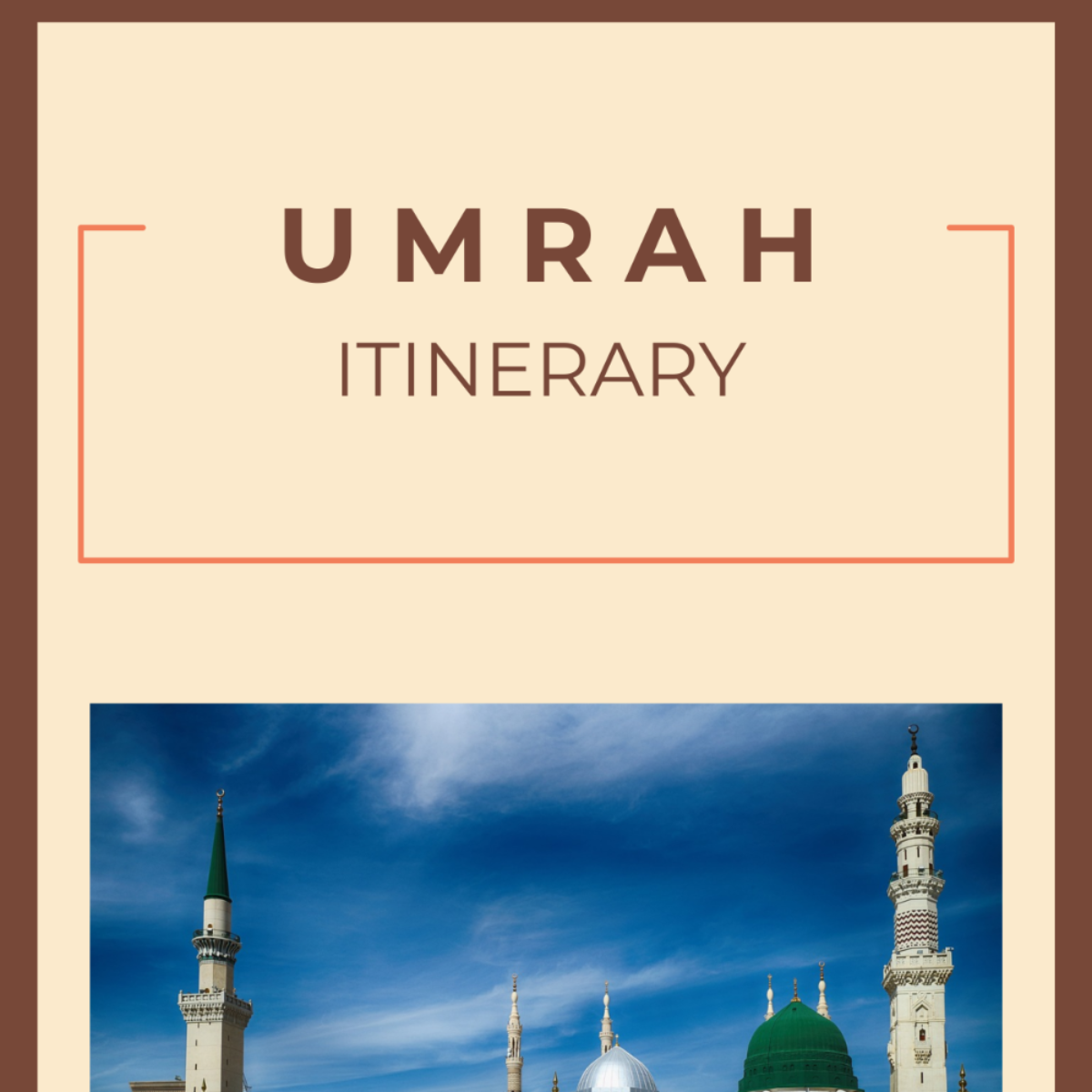 Umrah Itinerary Template - Edit Online & Download