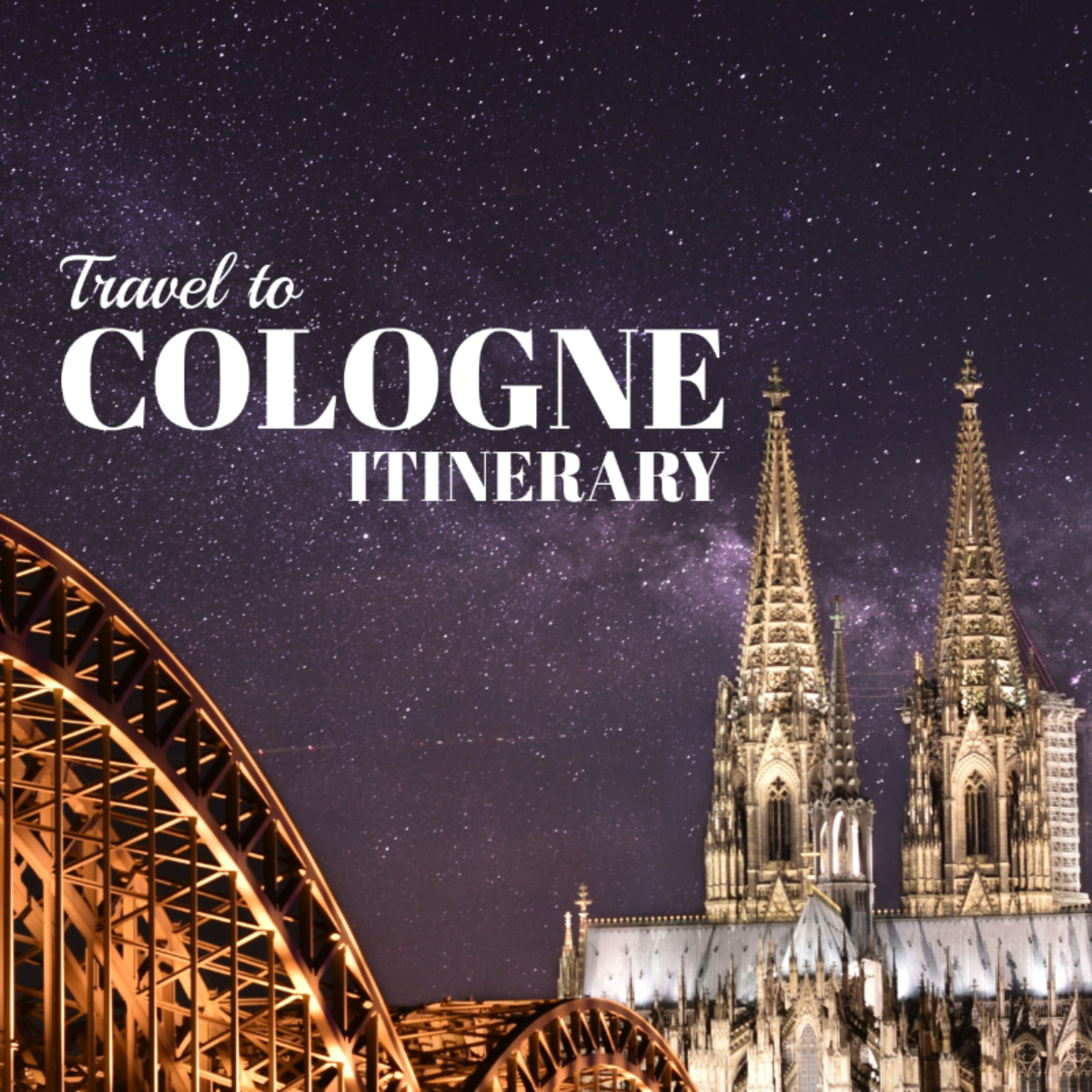 Cologne Itinerary Template - Edit Online & Download