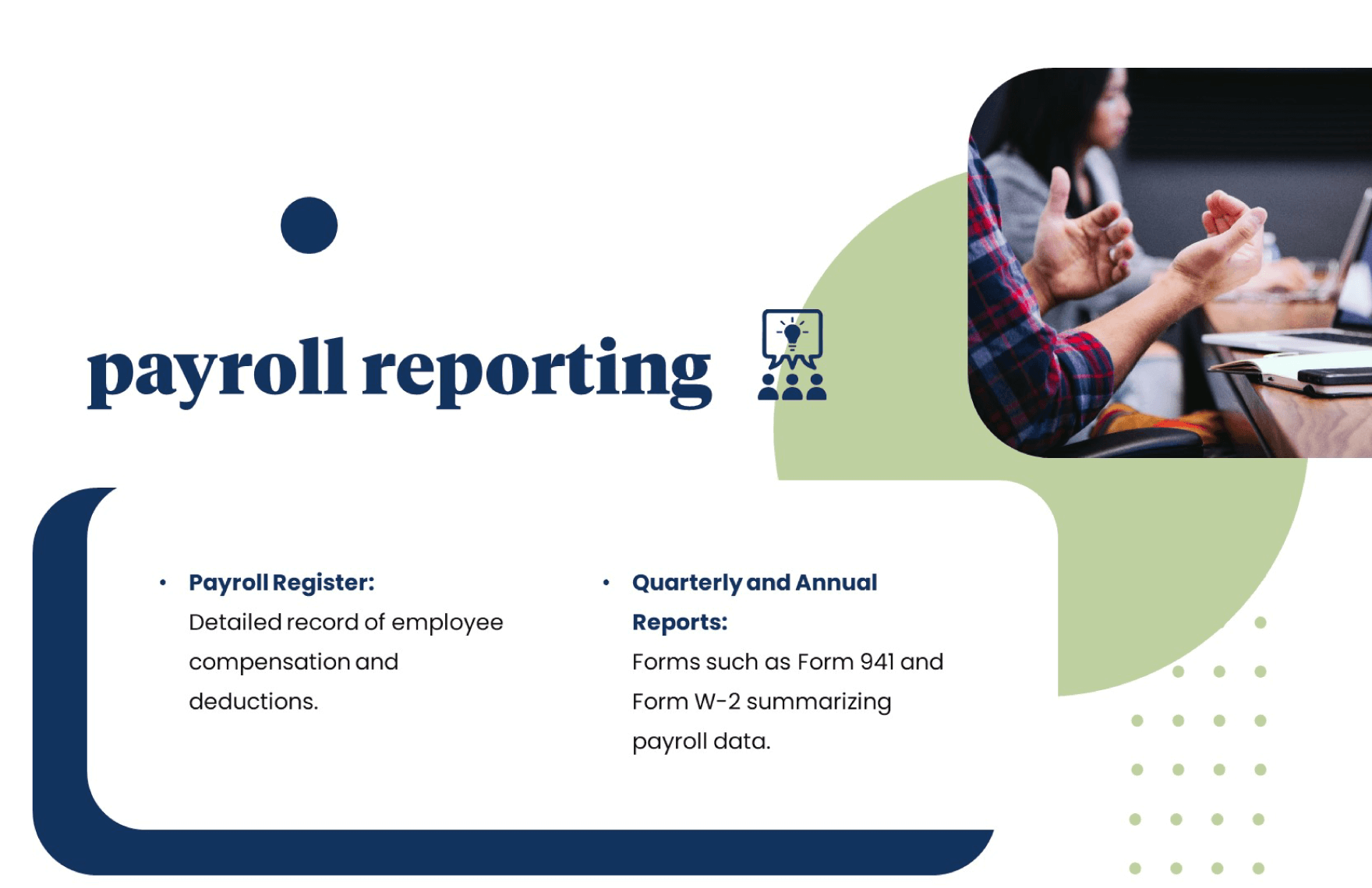 Payroll Accounting PPT Template