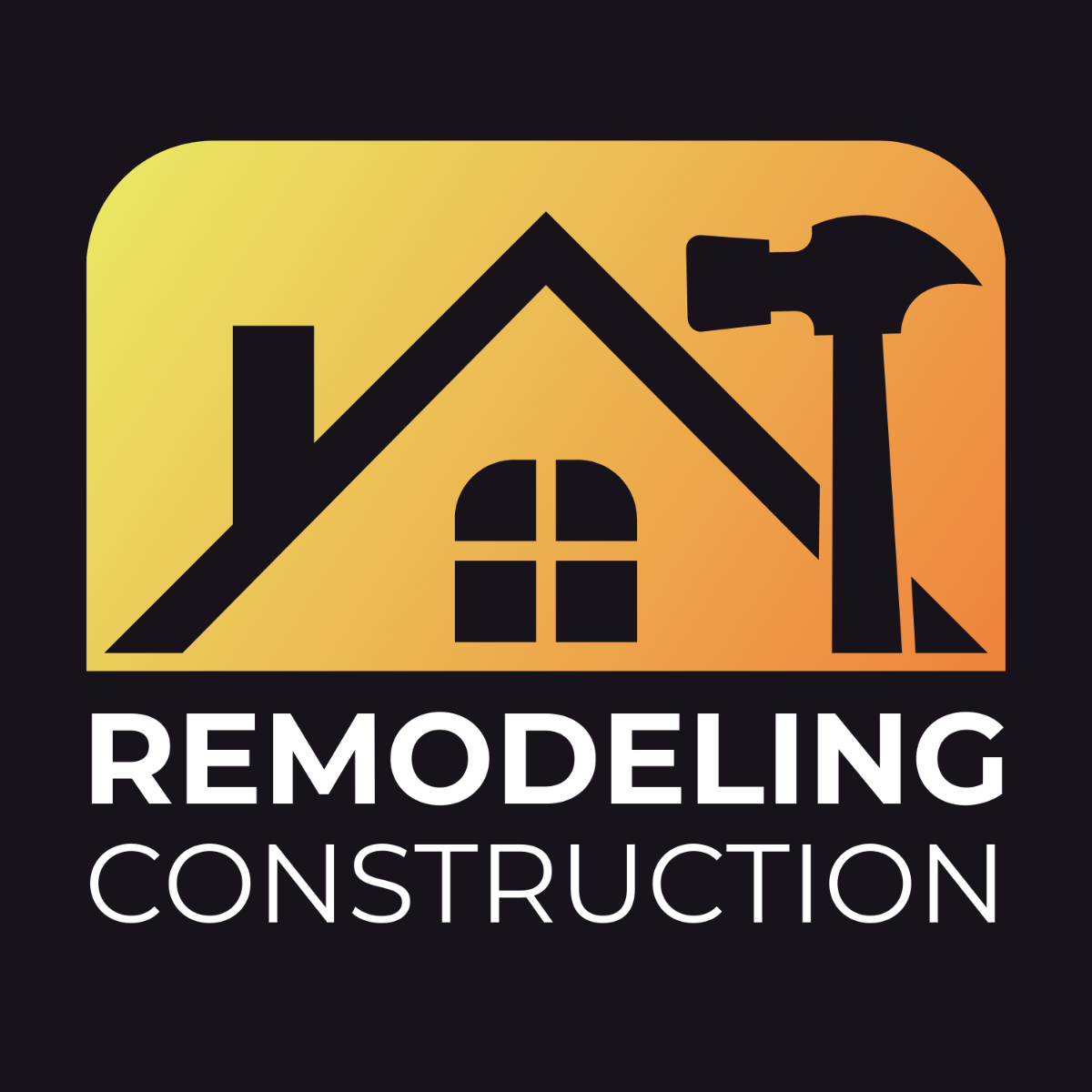 Remodeling Construction Logo