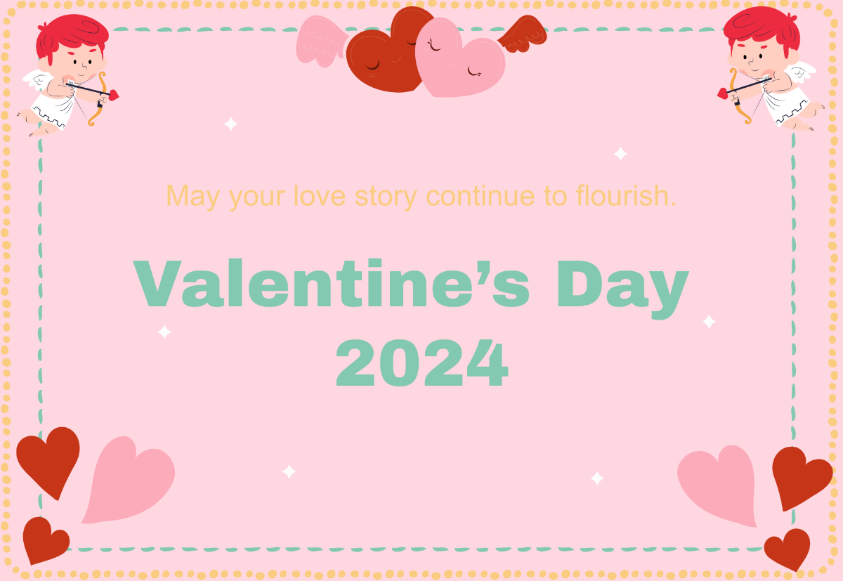 Editable Valentine's Day 2024 Template