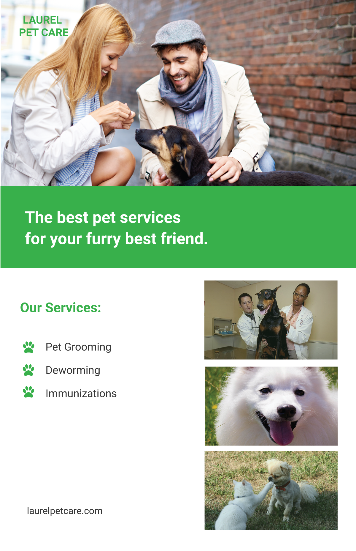 Free Pet Care Poster Template To Edit Online