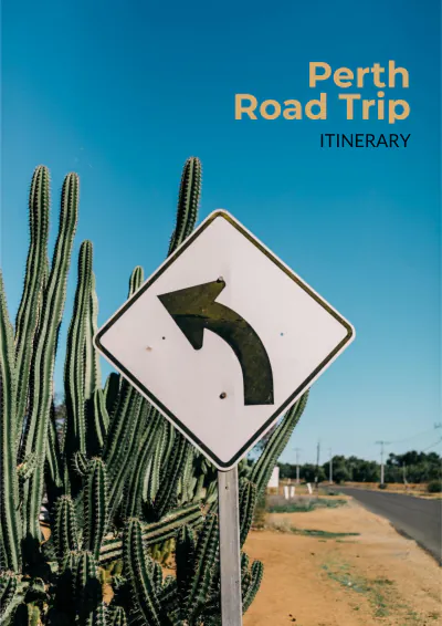 Free Perth Road Trip Itinerary Template to Edit Online