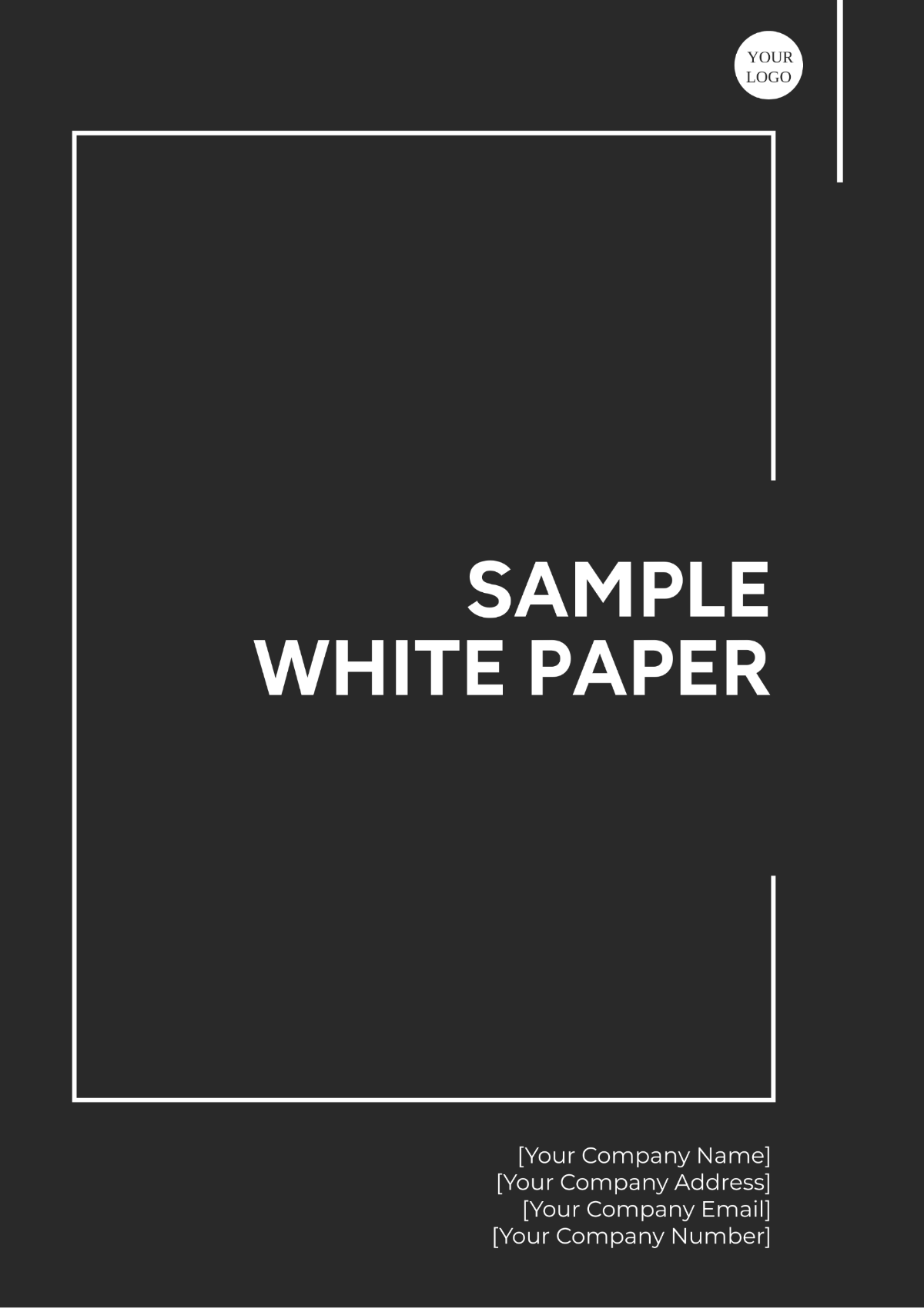 Free Blank White Paper Template - Edit Online & Download | Template.net