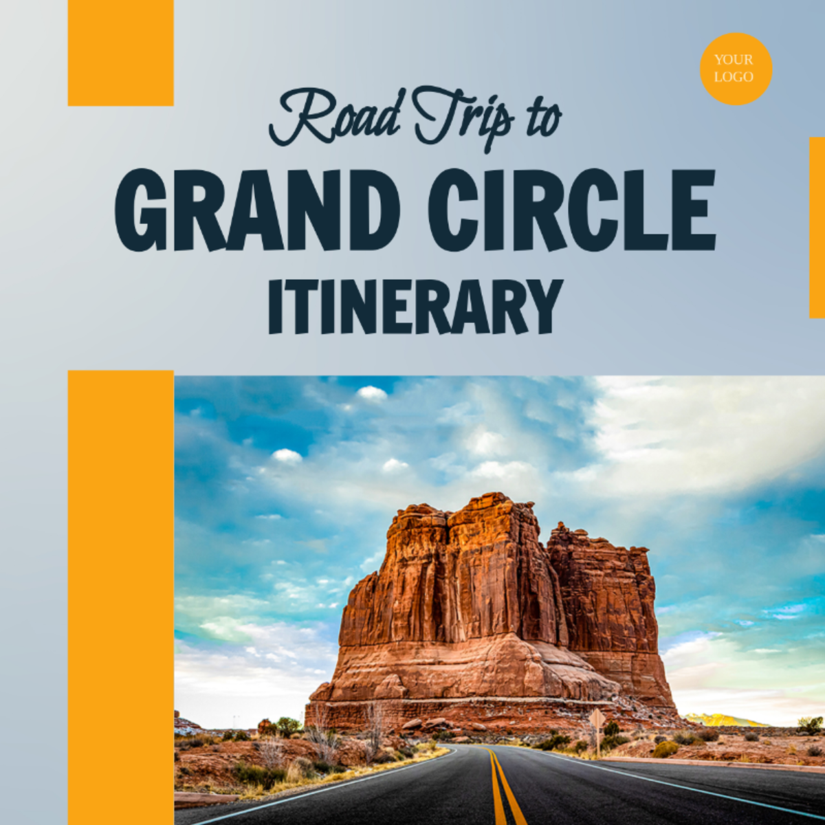 1 Week Grand Circle Road Trip Itinerary Template - Edit Online & Download