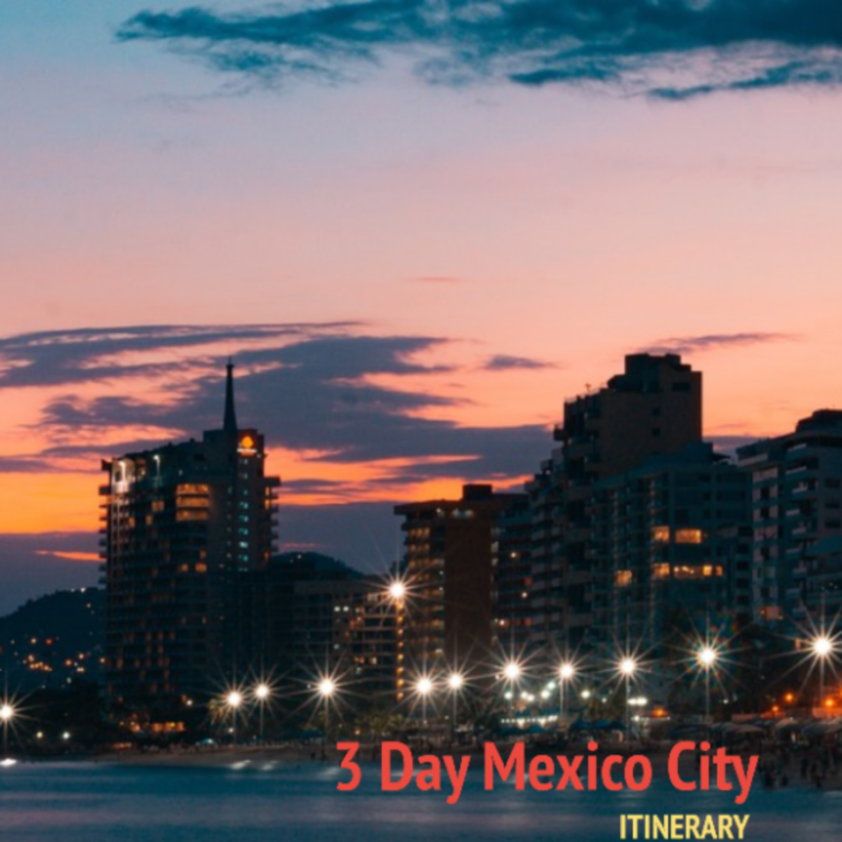 3 Day Mexico City Itinerary Template - Edit Online & Download