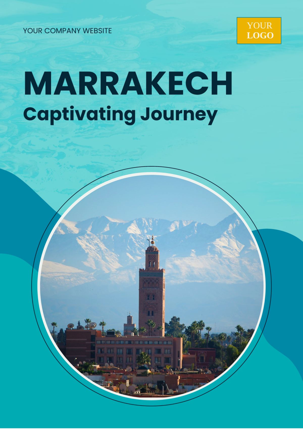 Marrakech Itinerary Template - Edit Online & Download