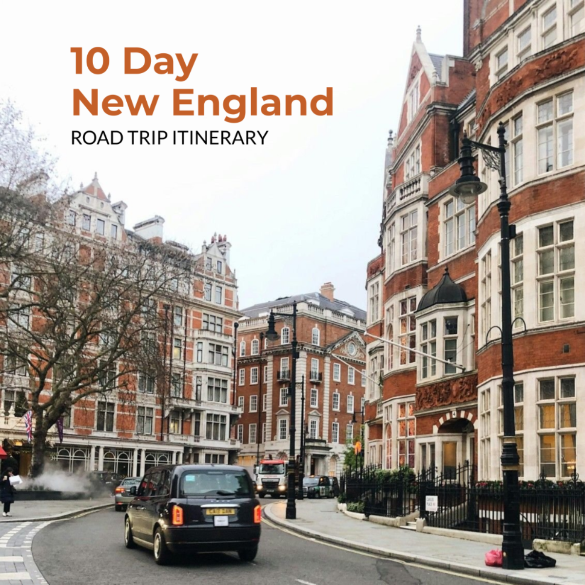 10 Day New England Road Trip Itinerary Template - Edit Online & Download