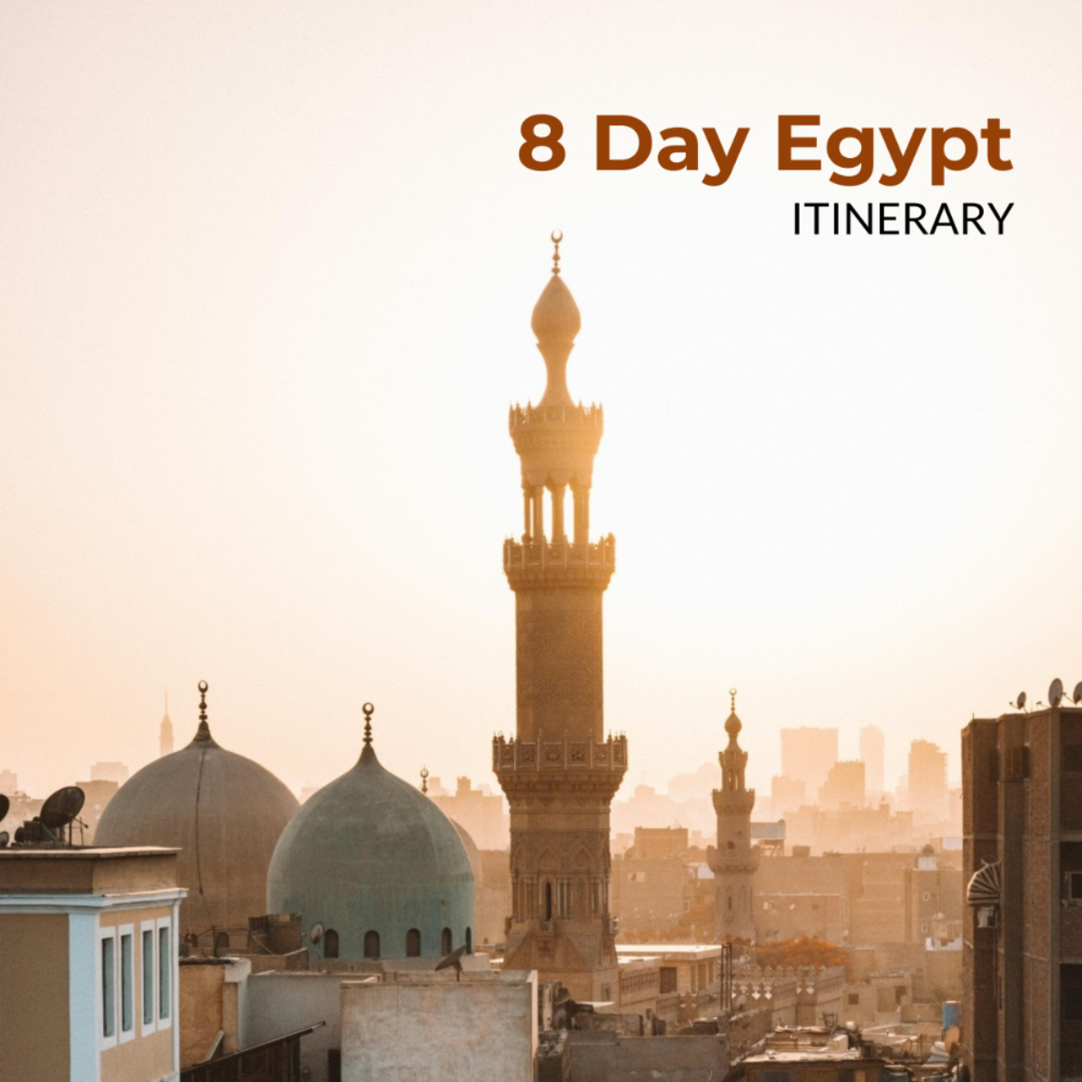 8 Day Egypt Itinerary Template - Edit Online & Download