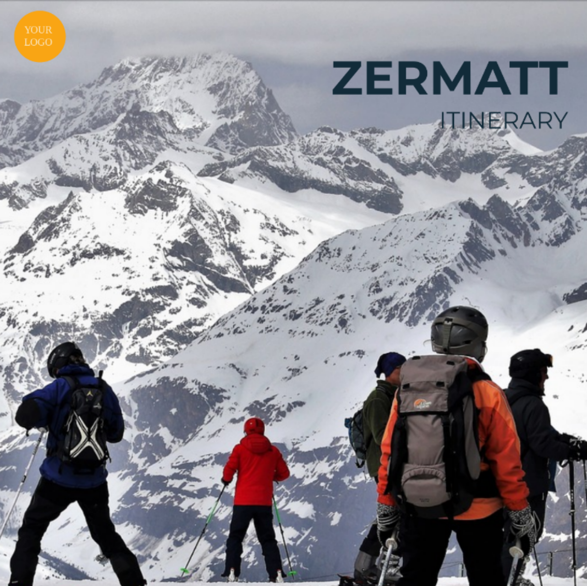 Zermatt Itinerary Template - Edit Online & Download