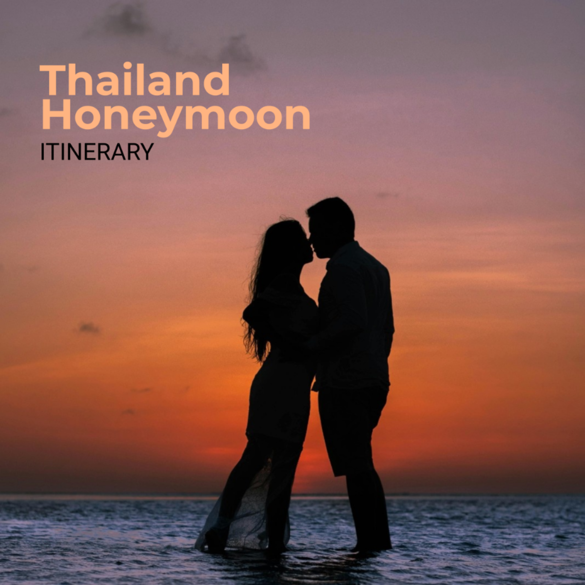 Thailand Honeymoon Itinerary Template - Edit Online & Download