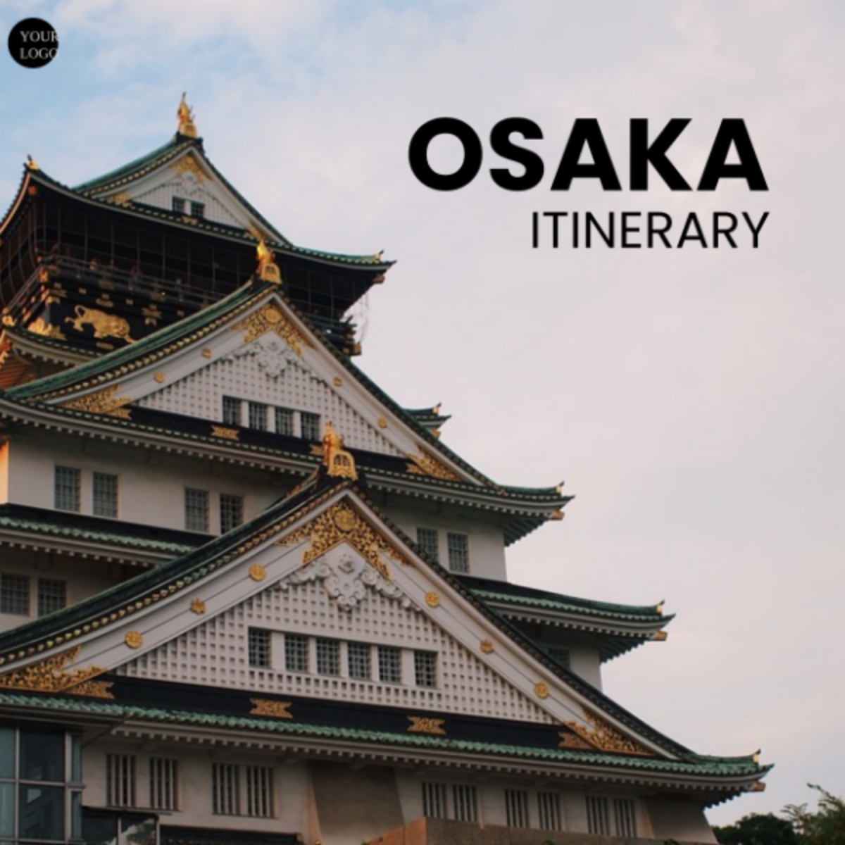 3 Day Osaka Itinerary Template - Edit Online & Download