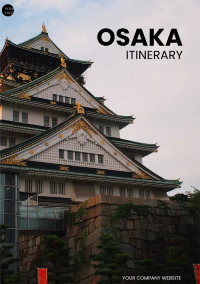 Free 3 Day Osaka Itinerary Template to Edit Online