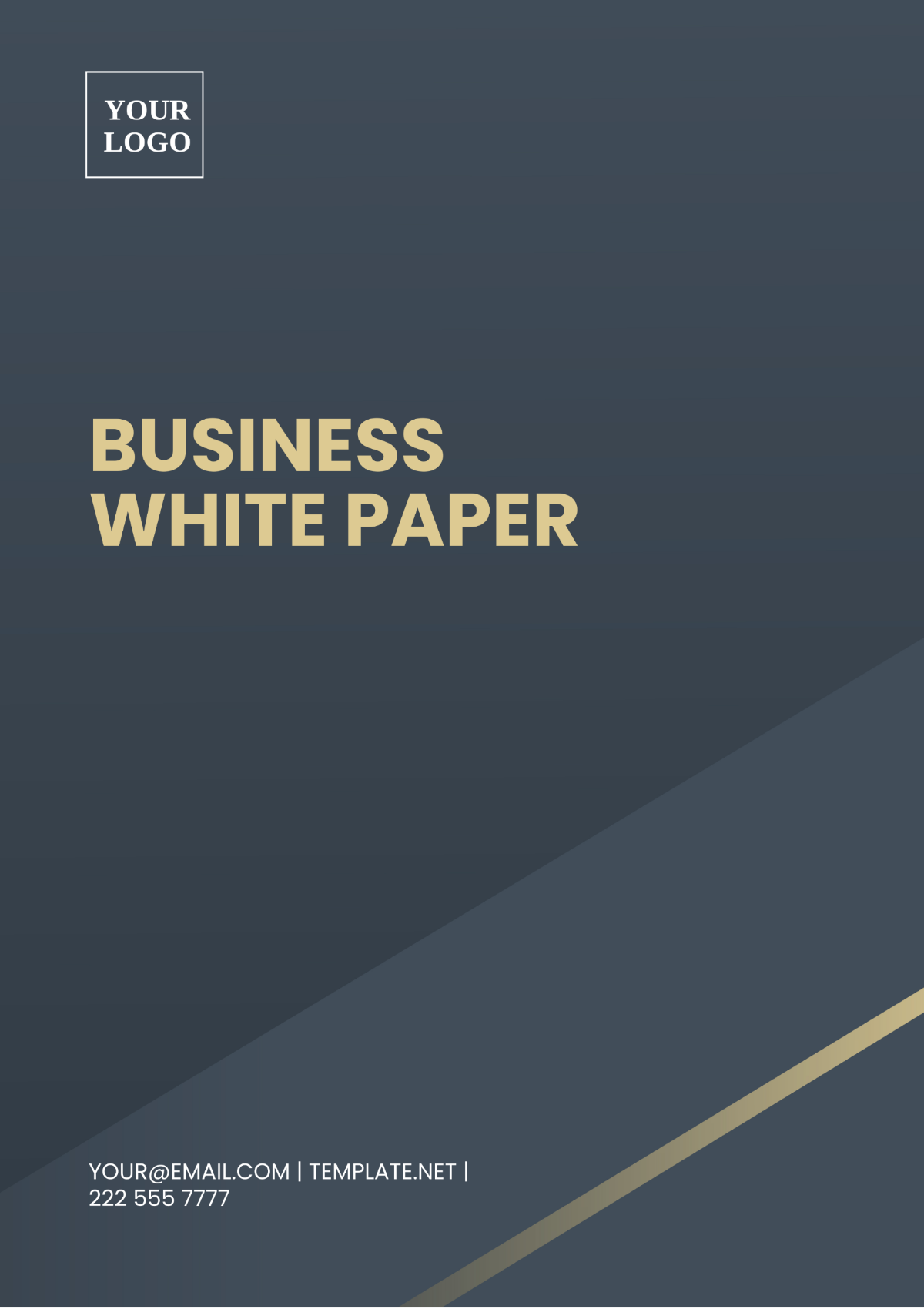 Business White Paper Template