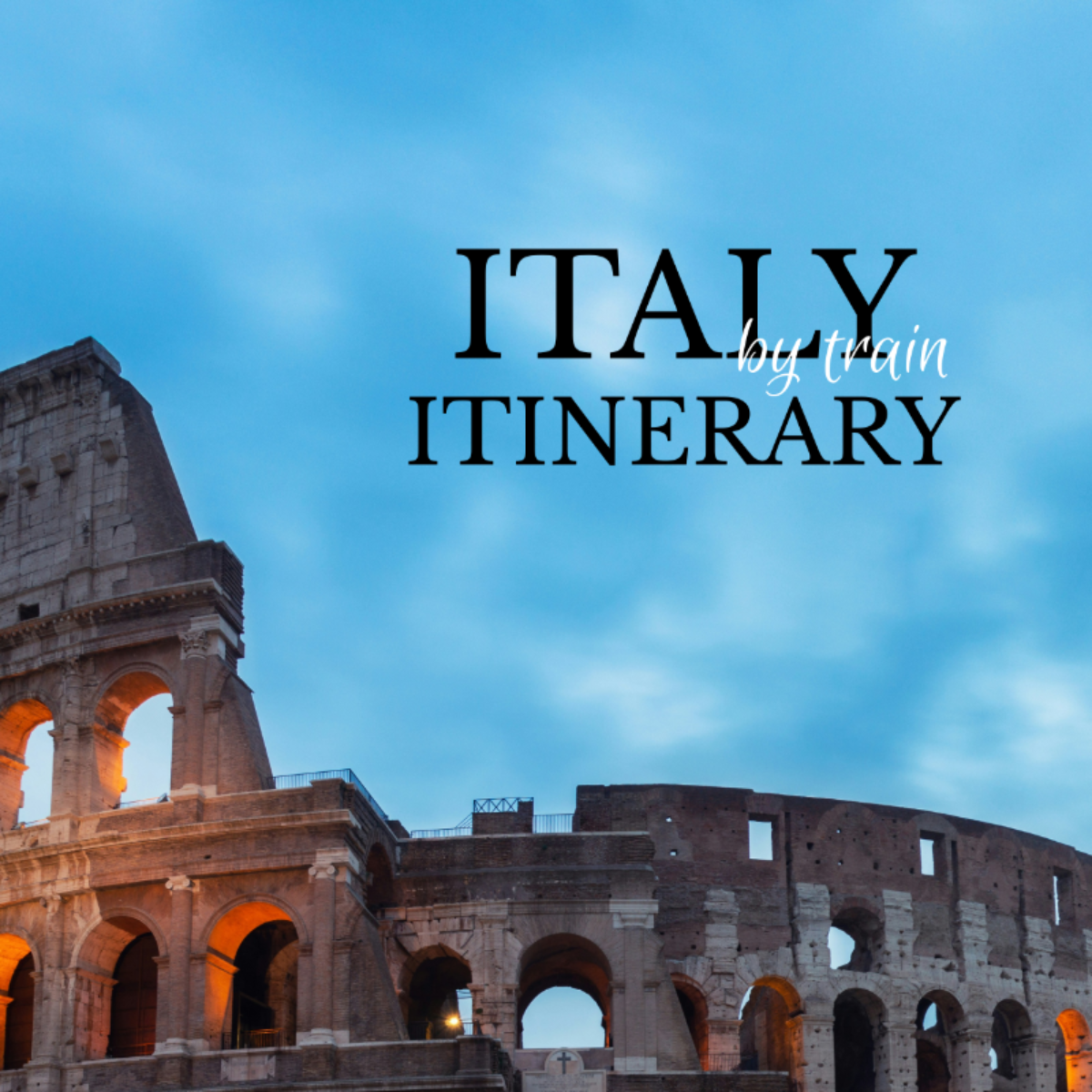 Italy By Train Itinerary Template - Edit Online & Download