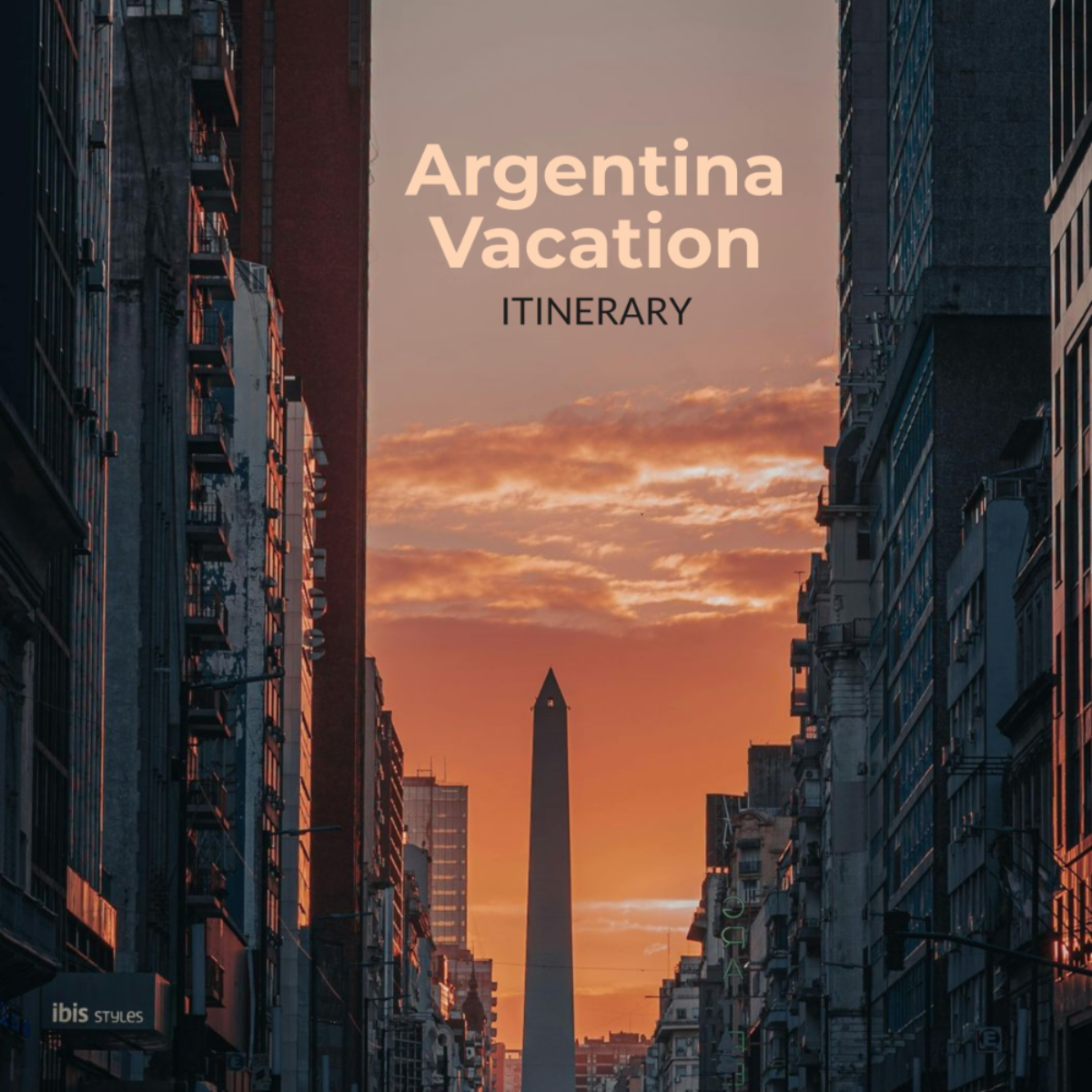 Argentina Vacation Itinerary Template - Edit Online & Download