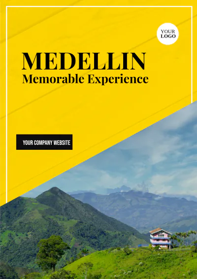 Free Medellin Itinerary Template to Edit Online