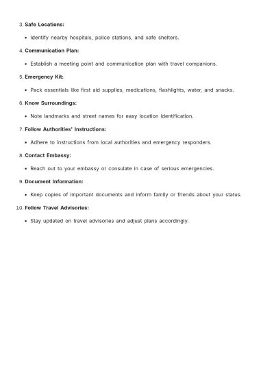 Free Medellin Itinerary Template to Edit Online