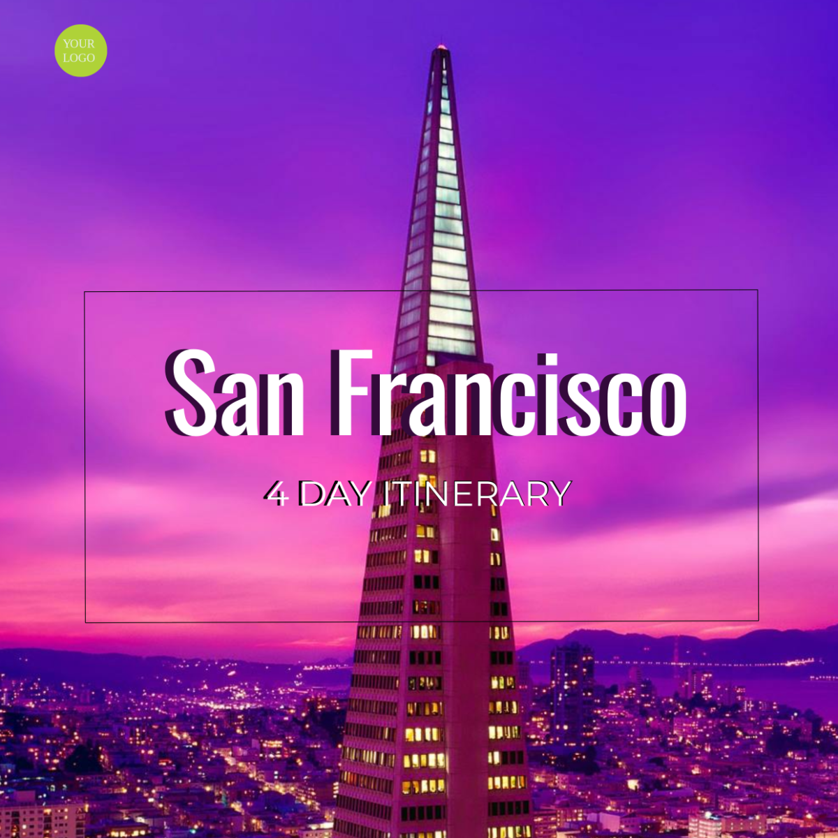 4 Day San Francisco Itinerary Template - Edit Online & Download