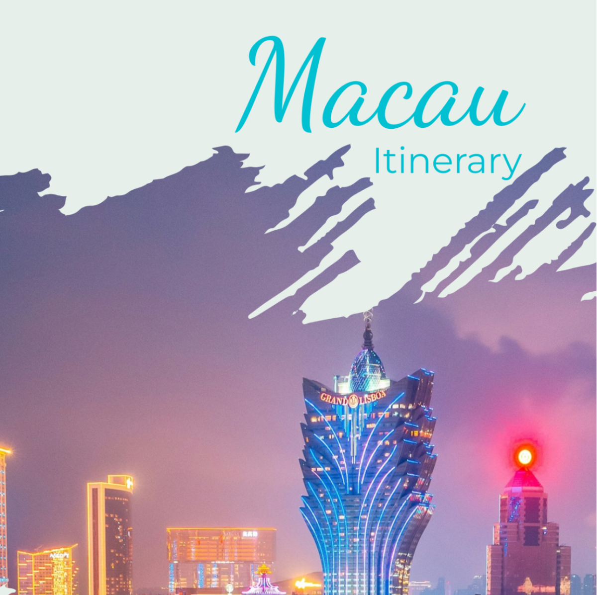 Macau Itinerary Template - Edit Online & Download