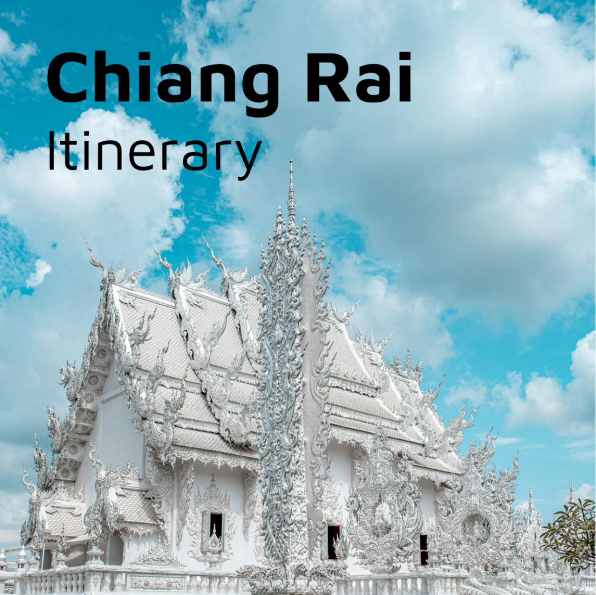 Chiang Rai Itinerary Template - Edit Online & Download