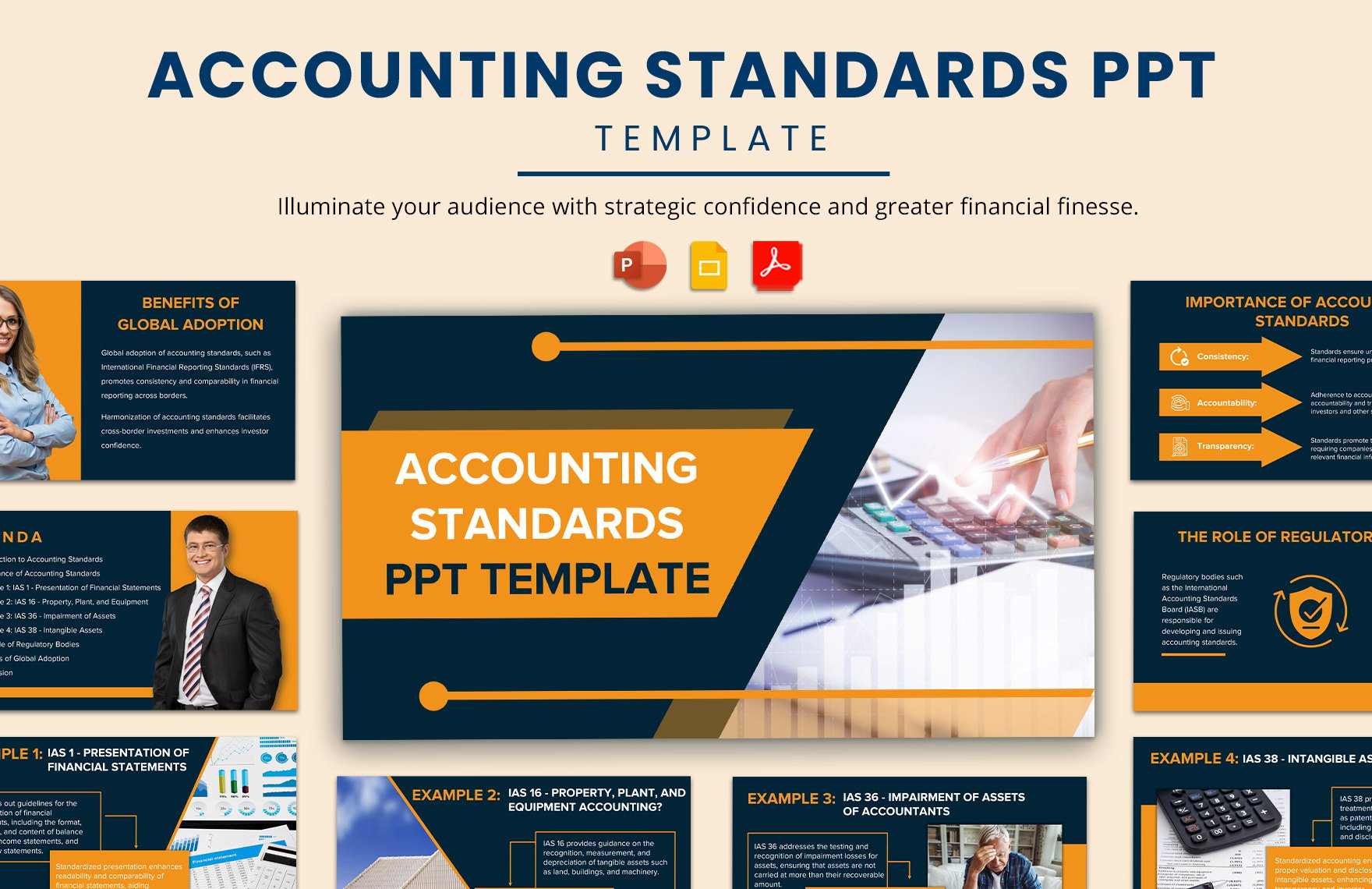 Accounting Standards PPT Template