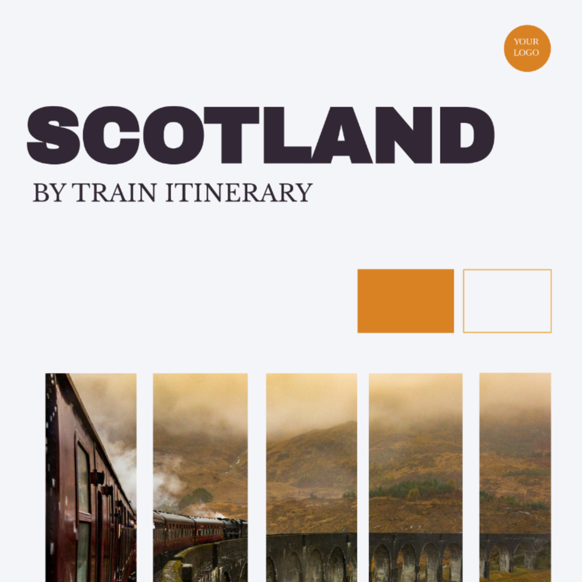 Scotland By Train Itinerary Template - Edit Online & Download