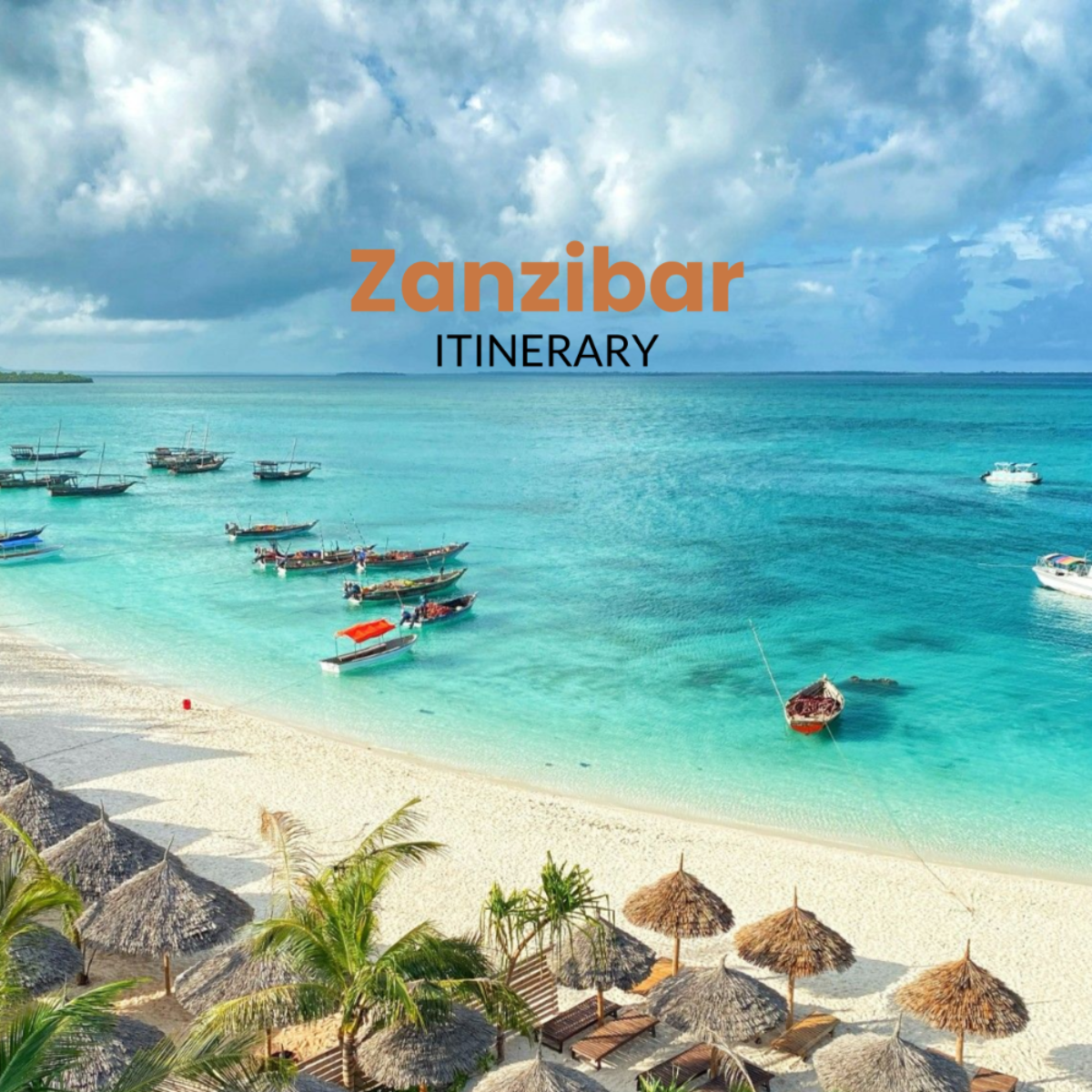 Zanzibar Itinerary Template - Edit Online & Download