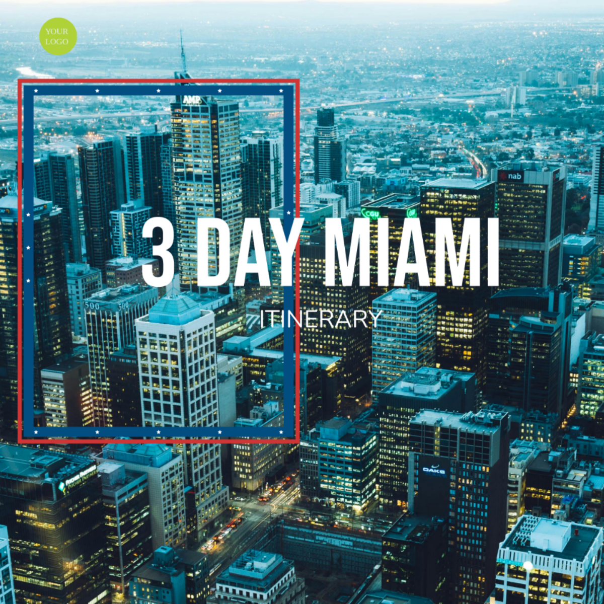 3 Day Miami Itinerary Template - Edit Online & Download