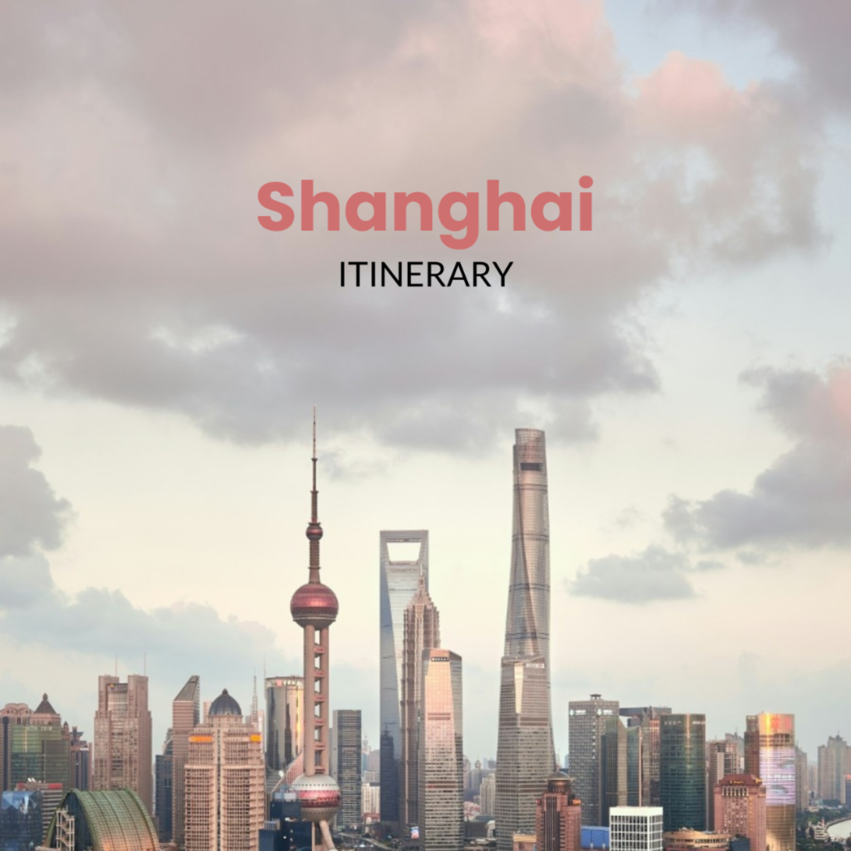 Shanghai Itinerary Template - Edit Online & Download