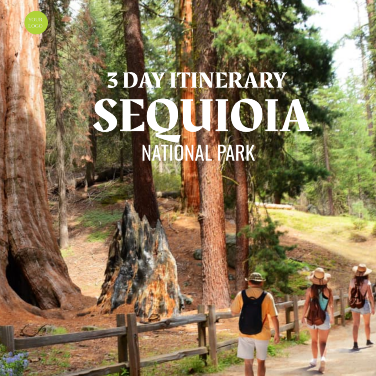 Sequoia National Park Itinerary Template - Edit Online & Download