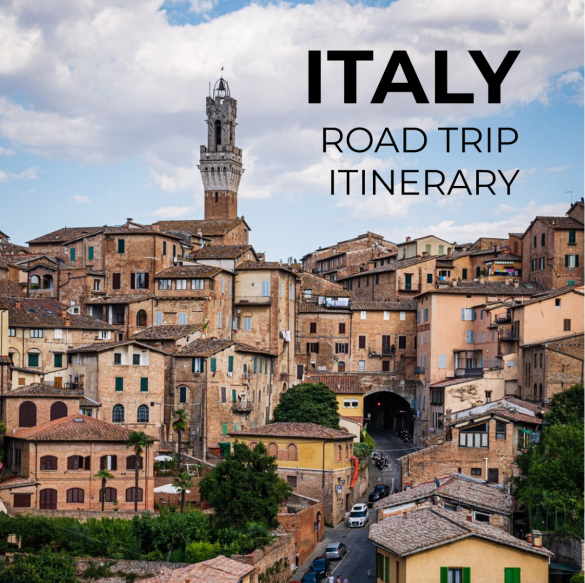 Italy Road Trip Itinerary Template - Edit Online & Download