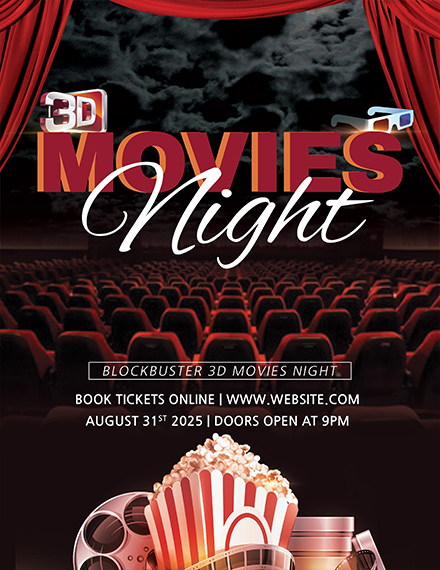 12+ Theater Flyer Templates - PSD, Word, EPS Vector Formart