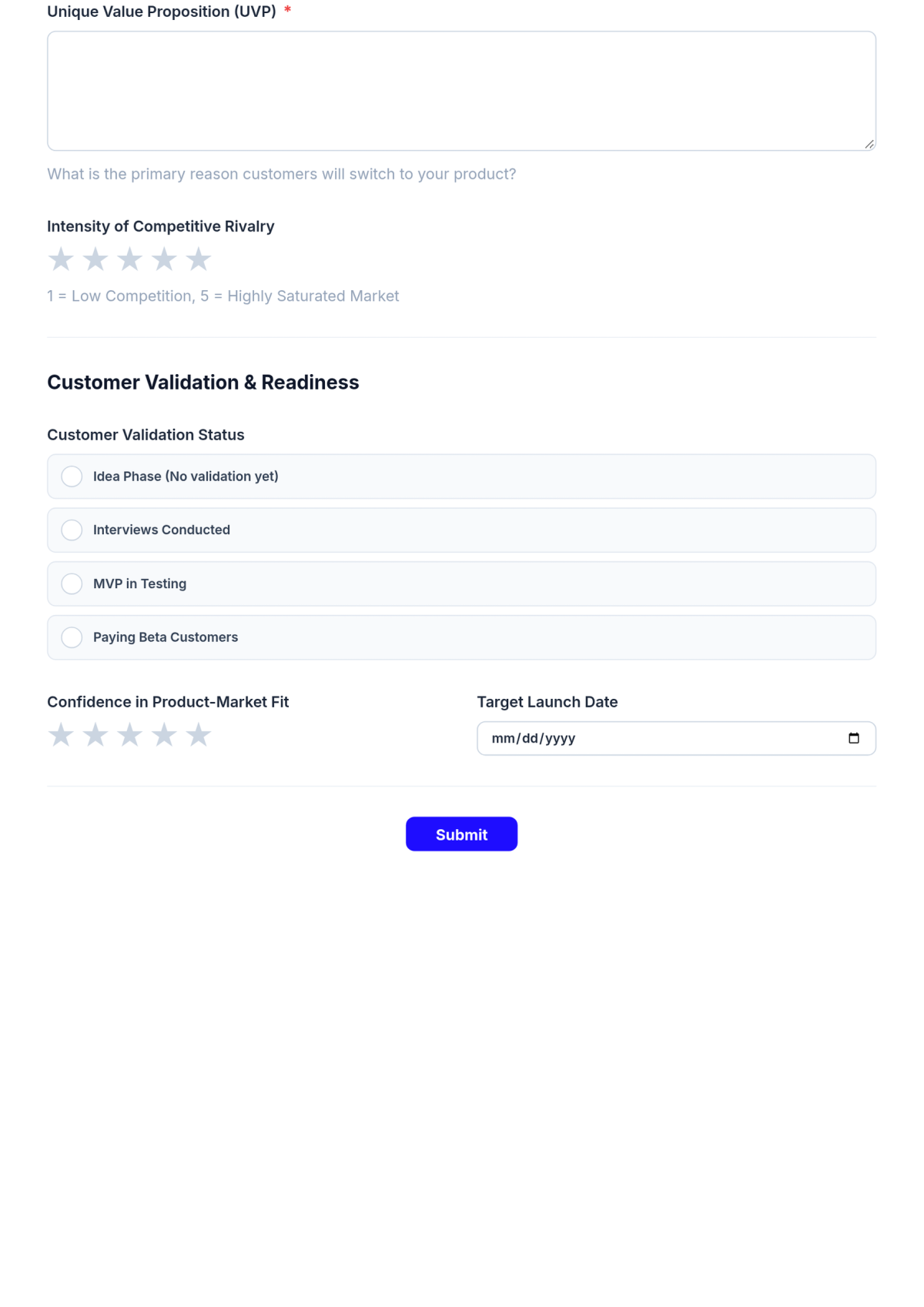 Free Startup Market Assessment Checklist Template & AI Maker Free Startup Market Assessment Checklist Template & AI Maker