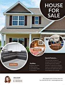 Broker Open House Flyer Template in Adobe Photoshop, Illustrator ...