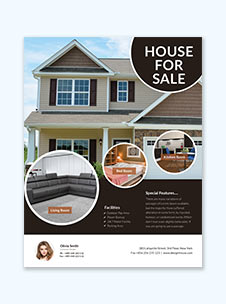 mortgage open house flyer template in adobe photoshop illustrator mortgage flyer template