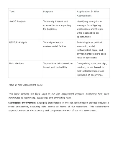 Free Startup Business Continuity Plan Template to Edit Online
