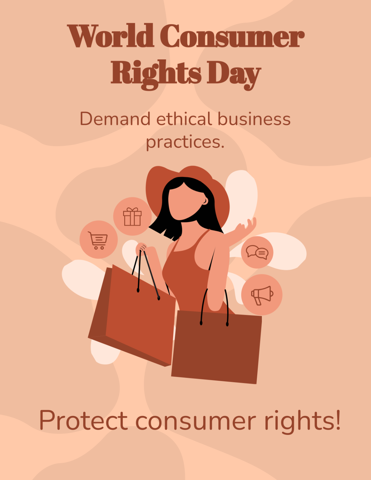  World Consumer Rights Day Flyer Template
