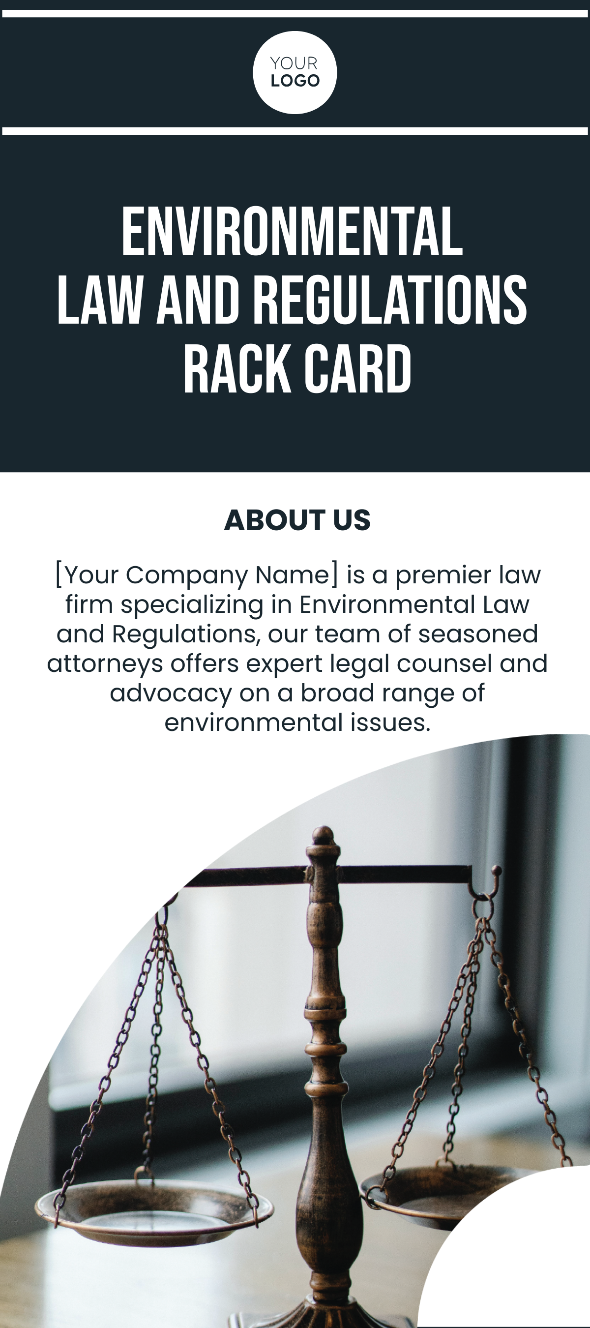 Environmental Law and Regulations Rack Card