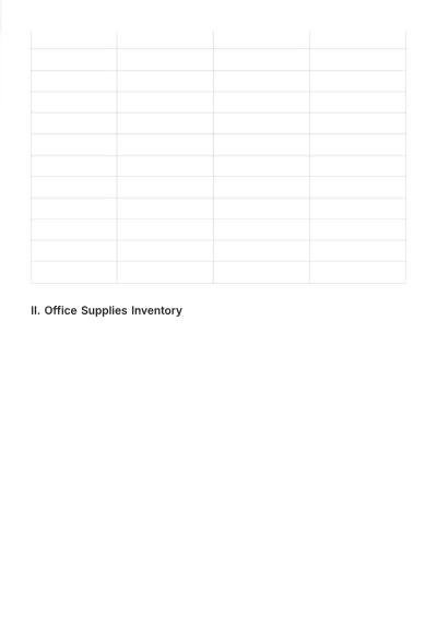 Free Basic Inventory Design Template to Edit Online