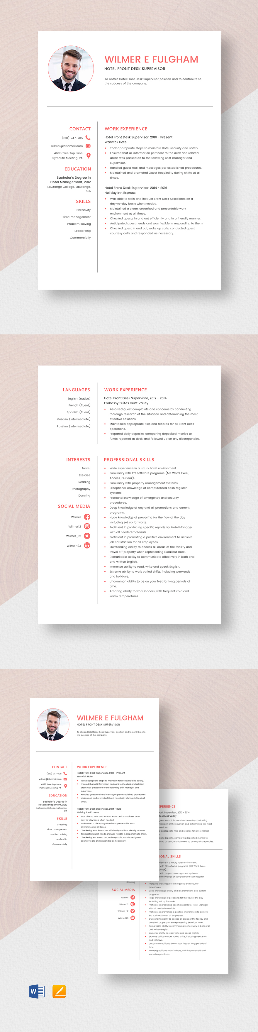 hotel-front-office-manager-resume-template-word-apple-pages