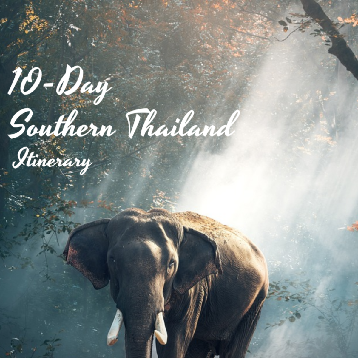 Southern Thailand Itinerary Template - Edit Online & Download