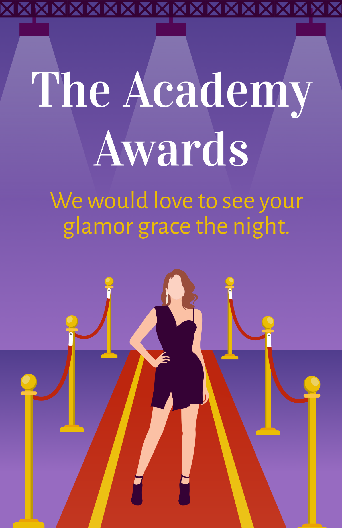 Free The Academy Awards Poster Template